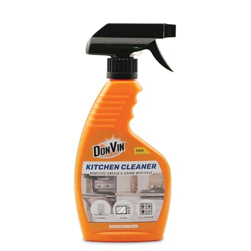 Image of Kitchen Cleaner Spray 300ml | Cleaning Liquid for Chimney, Microwave Ovens, Grills, Gas Stoves, Exhaust Fans & Deep Fryers | For Complete Kitchen Cleaners
