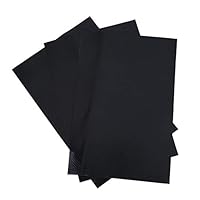 PVC Reparaturflicken, Reparaturset für Schlauchboot PVC, 3-Teiliges PVC Wasserdichtes Reparatur-Patcheset Set Flicken Schlauchboote Reparatur Patches, Flickzeug Boot Schwarz