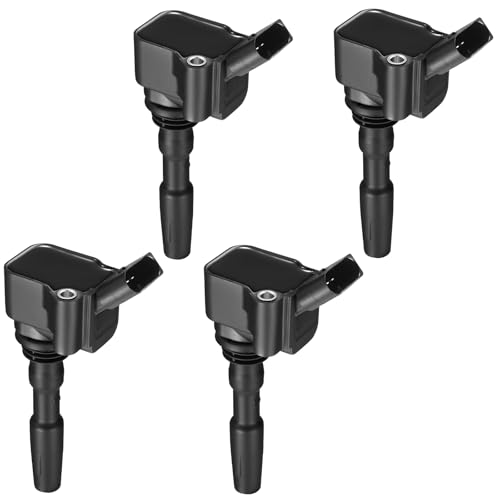 Image of 4-Pack UF717 Ignition Coils Compatible with Volkswagen Golf /Jetta /Jetta, Compatible with Audi Q2 /A3 Sportback e-tron 1.4L L4 - Replaces for Leon UF779, 9029, 04E905110A, 04E905110B, 48849