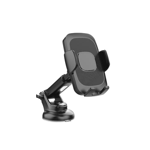 HUMBLE Clamp Car Mobile Holder with 360° Rotation, Strong Suction Cup, One Click Release Button Compatible with 4 to 7 inches Mobiles, Windshield and Dashboard Mobile Holder for Car (CR-200) - Black (B0CTK9B5WY) Amazon Price History, Amazon Price Tracker