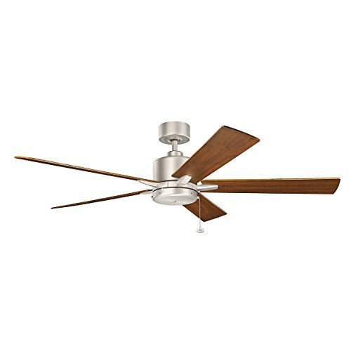 KICHLER 330243NI, Bowen Brushed Nickel 60" Ceiling Fan