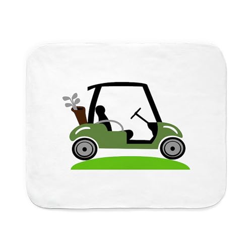 CafePress Golf Cart Sherpa Fleece Throw Blanket 60' L x 50' W