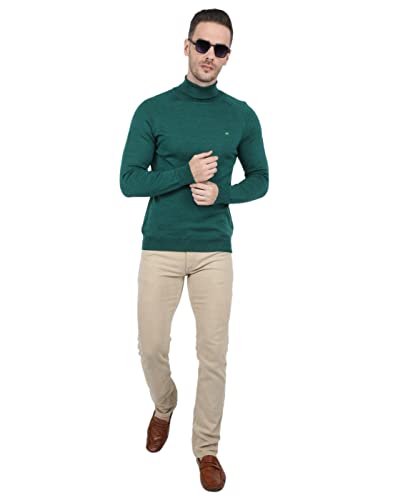 Image of Monte Carlo Men Wool High Neck Pullover Sweater