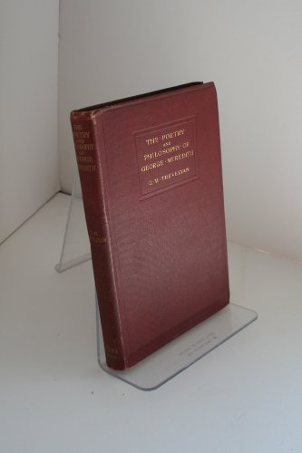 The poetry and philosophy of George Meredith ([... B0006EW1JS Book Cover