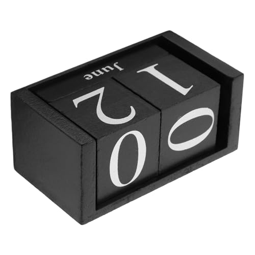 Blocs de calendrier en bois idée cadeau ornement pour maison