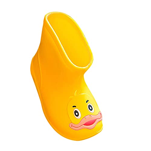 EnJoCho Children's Cartoon Waterproof Rain Boots for 1-6 Years Little Kids Toddler Baby Boys Girls Anti-Slip Ankle Rainshoes3