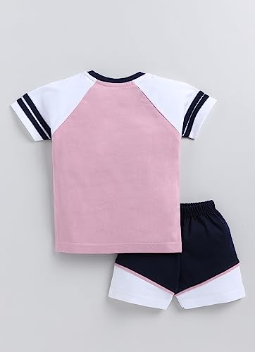 Image of CUTOPIES Boys & Girls Fanta Half Sleeve T-shirt and Shorts Set (Pack of 1) Baby Boys' Clothing Sets