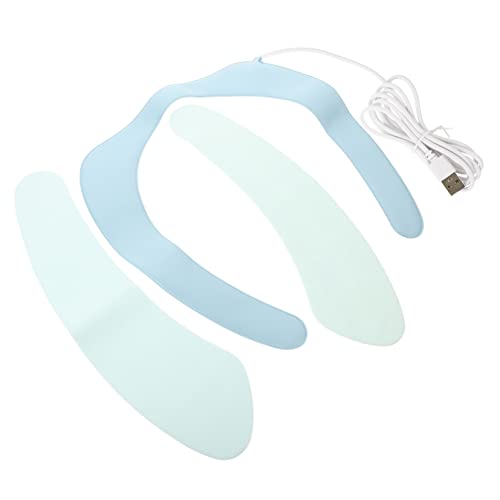 CUBTOL 3Pcs Beheizter Toilettensitz Wärmender Toilettensitz Toilettensitze Auflage Für Winter Beheiztes Toilettensitzkissen Toilettensitzheizungskissen Wasserdicht Blau – Bild 7