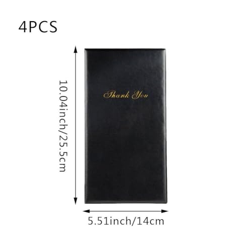Porte-cartes de visite avec impression dorée pour café-bar tendance - 4