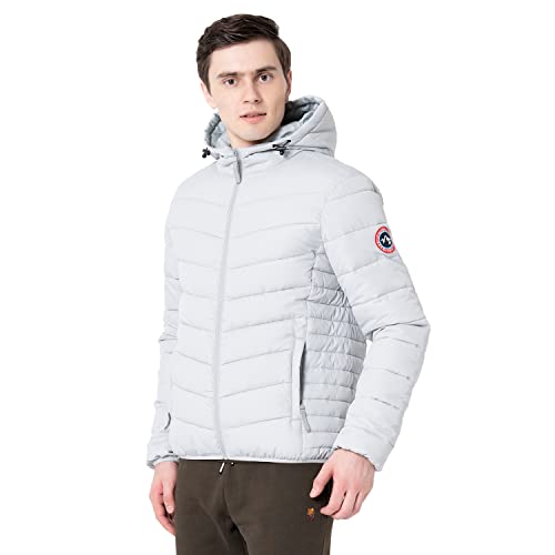 Image of Red Tape Men Polyester Standard Length Solid Padded Jacket