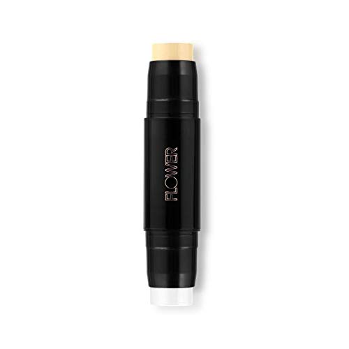 Flower Beauty Pore Perfect Instant Blur Stick Multi-Tasking Foundation and Face Primer Makeup (Alabaster)