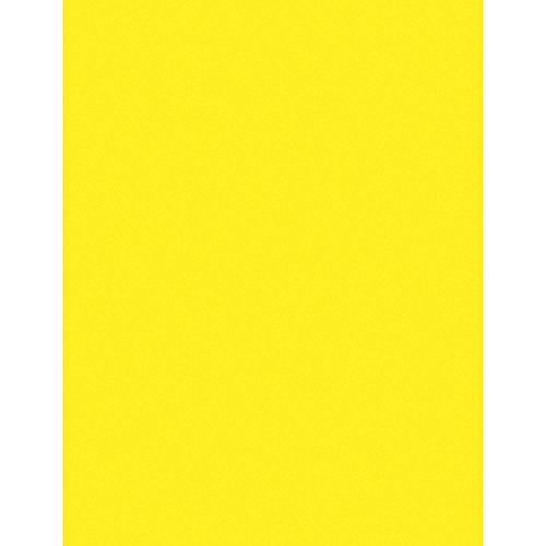 Pacon Corporation 104316 Neon Bond Paper, 24 lb, 100 Sheets, 8-1/2-Inch x11-Inch, Neon Yellow