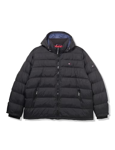 Tommy Hilfiger Mens Hooded Puffer Jacket (Standard and Big & Tall)