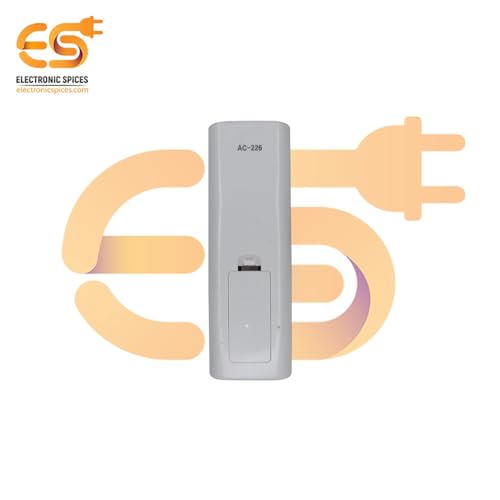 Image of Electronic Spices AC Remote | Compatible with Blue Star AC (Model AC-226) with AAA Batteries