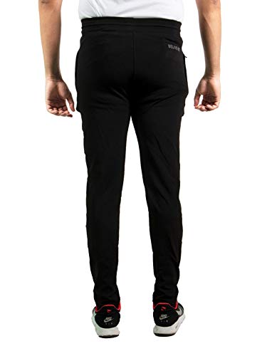 Image of Slim Fit Track Pant with Zipper Pockets