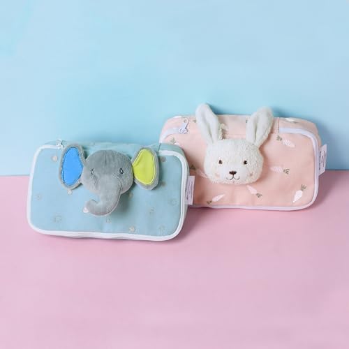 Image of Abracadabra Multi-Utility Pouch for Girls & Boys - Pen & Pencil Case, School Accessories Organizer, Large Stationary Storage Box for Students - Bunny