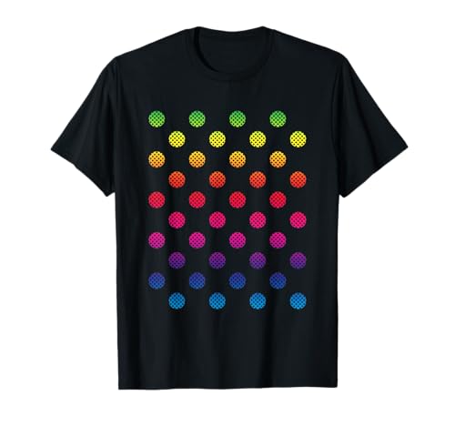 September 15th dot day multicolor rainbow polka dot T-Shirt