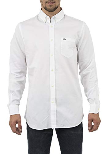 Hemd von klassischer Schnitt Herren, Herren, Bianco, 41