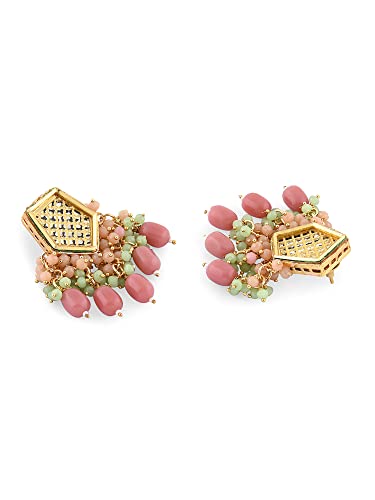 Cluster Beads Drop Earring, Vibrant Gift