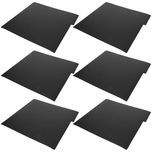 Intercalaires Vinyle Noirs 0,75 Mm en Plastique Rigide et Durable pour Classement Haut de Gamme