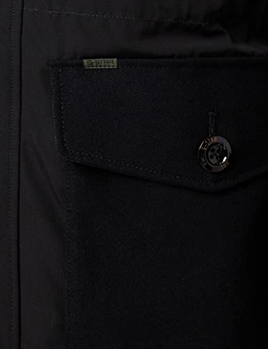 G-STAR RAW Men's Vodan Padded PM Parka, Nero (dk