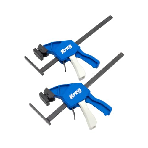 Kreg Track Clamps, Woodworking Clamp, KMA7520, Set of 2