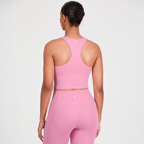 Image of YITTY Active Sports Bra Tank, Tank Top for Women with Built-in Bra, Racerback, Removable Cups, Low-Impact Yoga and Gym