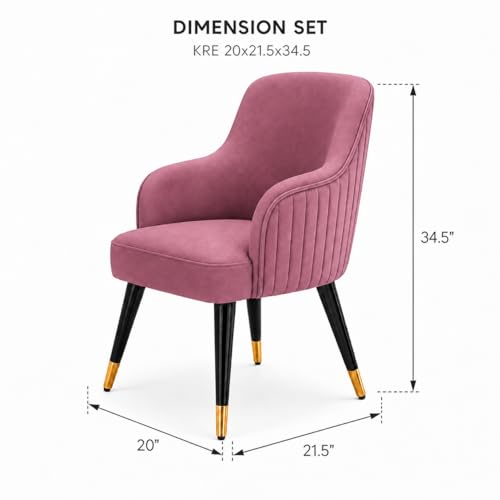 Image of WOODEN SPACE 4 Seater Wooden Dining Table Set | Urban Marble Top Dining Table with Chairs for Dining Room & Kitchen (Modern Zyro Pink) (54 x 36 x 30 inch)