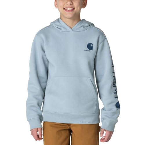 Image of Carhartt Boys Long Sleeve Hooded Sweatshirt