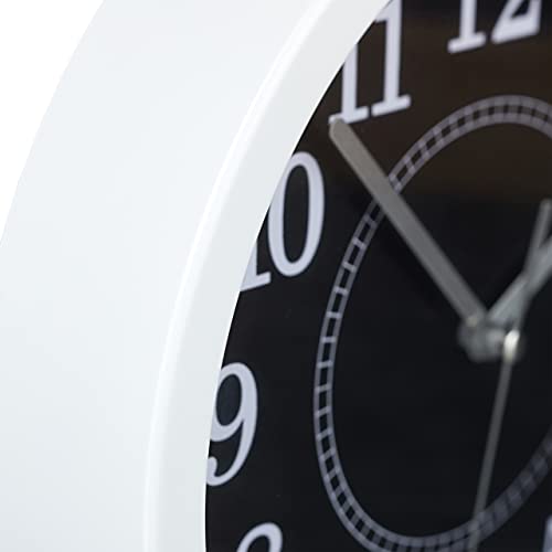 Relaxdays Orologio da Parete, Rotondo, da