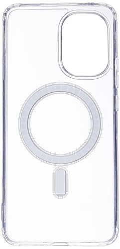 Image of Plastic Magnetic Case for OnePlus Nord CE 5 5G Compatible with MagSafe, Shockproof Phone Bumper Cover, Anti-Scratch Clear Back (Clear)