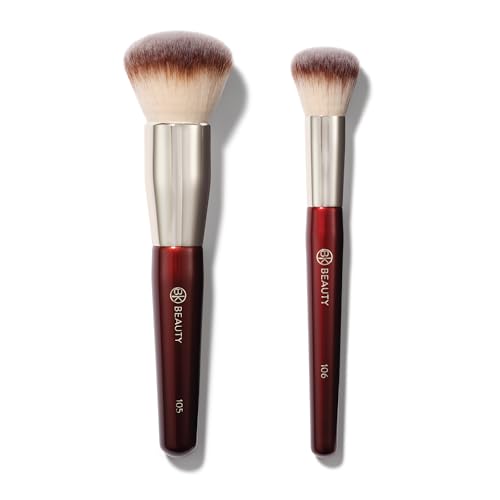 BK BEAUTY - LARGE BUFFER & ROUND FOUNDATION (2PC) - Professional ...