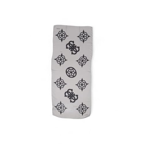 GUESS Peony Sestri Logo Scarf 80X190 Black Logo