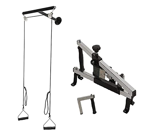 Spancare - Equipo de ejercicio fisioterapia, rueda de hombro y polea en T Spancare - Equipo de ejercicio fisioterapia, rueda de hombro y polea en T