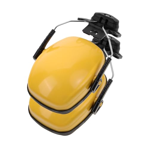 NULYLU 1 Pair Safety Helmet Earmuffs Earmuff for Hearing Protection Ear Protector for Noise Reduction Ear Protection Earmuffs Hearing Protection Earmuff for Workshop Sponge Ear Protection