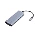 Produktbild Kanex iAdapt 6 in 1 Multiport USB-C Adapter mit HDMI, SD-Kartenleser, PD Laden, Gbps Ethernet Port für MacBook und iPad Pro