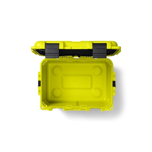 Boîte de rangement Loadout Gobox 30 2.0 jaune firefly ultra-robuste et étanche pour expédition
