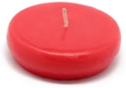 Jeco 2 1/4" Ruby Red Floating Candles (96pcs/Case) Bulk