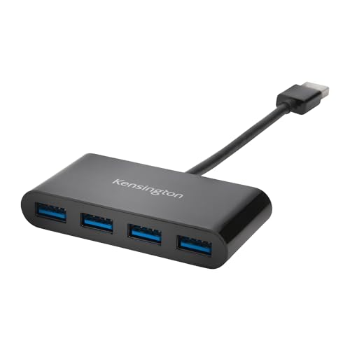 Hub USB 3.0 Kensington de 4 puertos para solucionar la falta de espacio 4