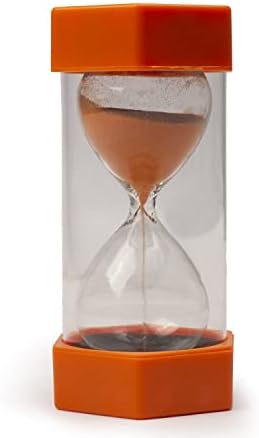 VStoy Security Fashion Hourglass Sand Timer … (Orange 20 Minutes)