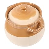 LIGIGWASH Casserole Céramique pour Cuisson Maison Pot à Soupe et Ragoût Résistant Haut...
