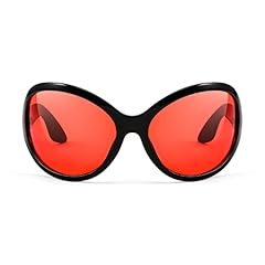 Black Frame Red Lens