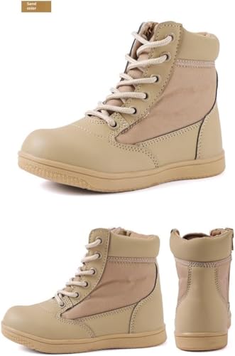 Children's Hiking Boots, Girls' and Boys' Outdoor Ankle Hiking Boots, Walking Shoes, Desert Boots, Children's Work Boots2