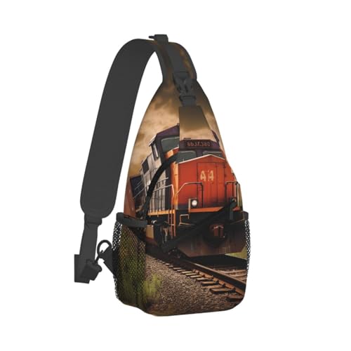 Mochila tipo sling para hiking y uso diario miniatura 1