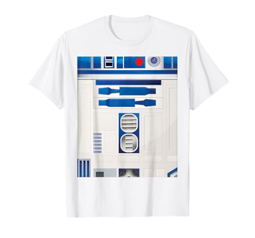 T-shirt Star Wars R2-D2 pour déguisement d'Halloween en coton confortable
