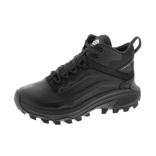 Merrell Men's Moab Speed 2 Mid Tactical Wide Width Construction Boot