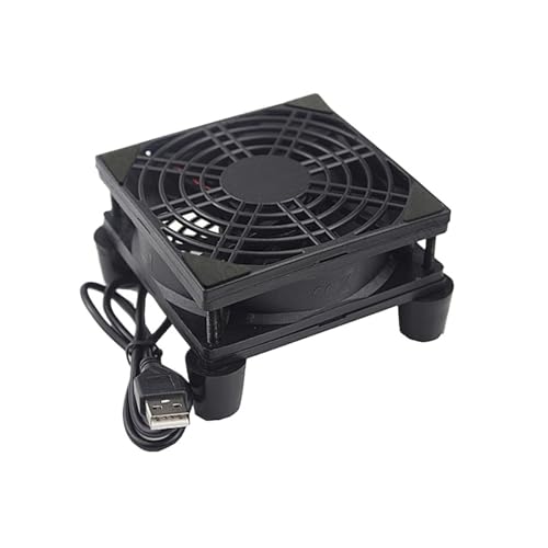 Ventilateur de bureau 140mm silencieux pour refroidissement de routeur