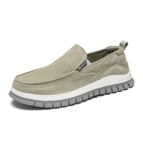 Men's Casual Slip - On Loafers: Lightweight, Comfortable. Suited for Home, Leisure Travel, and Driving.