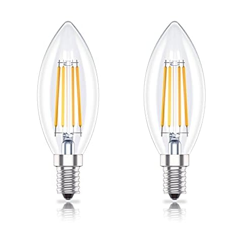 Huoqilin Bombillas Led E14 Vela Regulable 2 Unidades Cover