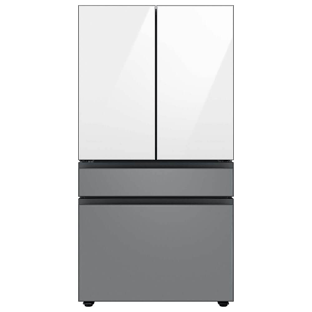 Samsung RAF36DMM31 Bespoke 4-Door French Door Refrigerator Panel - Middle Panel - Gray Glass on Fridge.com
